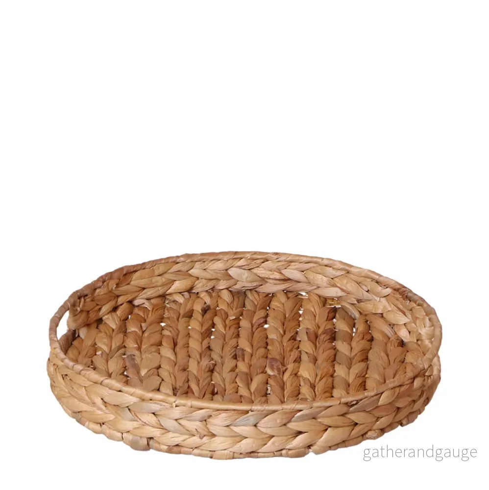 Rund vävd bricka - Ø30cm