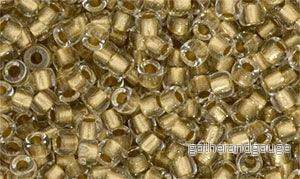 Matubo Seed bead 7/0 – Gold Copper Lined Crystal 5 gram Matubo Seed bead 7/0 – Gold Copper Lined Crystal 5 gram