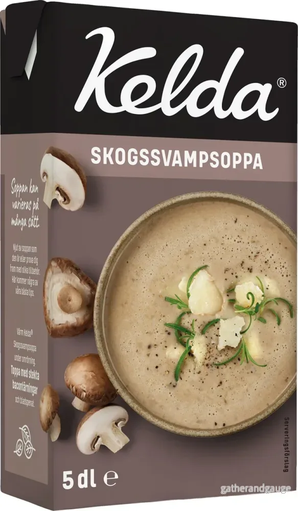 Skogssvampsoppa 5dl Kelda Skogssvampsoppa 5dl Kelda