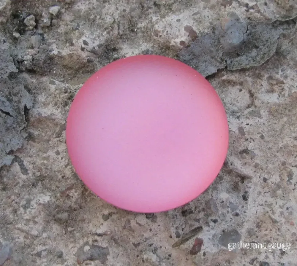 Luna Cabochon - Watermelon 18 mm, 1 styck