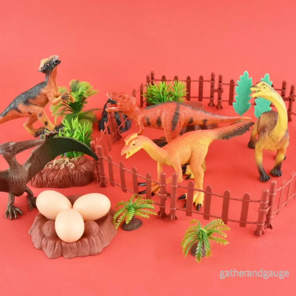Dinosaurier i Väska – 31 delar - Bild 2