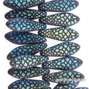 Dagger - Jet Laser Matte Snakeskin 5x16mm, 1 sträng - Bild 2