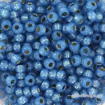 Miyuki Seed beads – Duracoat Silverlined Powder Blue 8/0 – 10 gram Miyuki Seed beads – Duracoat Silverlined Powder Blue 8/0 – 10 gram