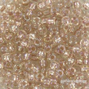 Miyuki Seed Beads – Fancy Lined Soft Blush 8/0, 10 gram Miyuki Seed Beads – Fancy Lined Soft Blush 8/0, 10 gram