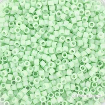 Miyuki Delica - Opaque Matte Light Mint 11/0, 5 Gram