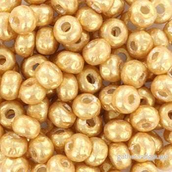 Miyuki Seed Beads – Baroque Gold 6/0, 10 gram Miyuki Seed Beads – Baroque Gold 6/0, 10 gram