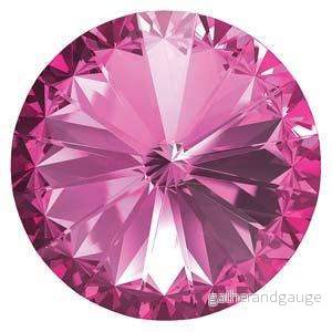 Preciosa Rivoli Maxima – Fuchsia 12mm, 1 styck Preciosa Rivoli Maxima – Fuchsia 12mm, 1 styck