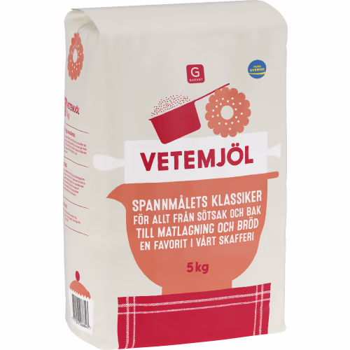 Garant Vetemjöl 5 kg Garant Vetemjöl 5 kg