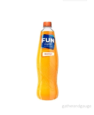 Fun light Orange Sockerfri Blanddryck Pet