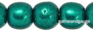Tjeckiska Druks - Saturated Metallic Forest Biome 4 mm, 50-pack