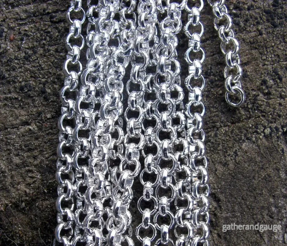 Ärtlänk Silverfärgad - 3,6mm, 2 Meter