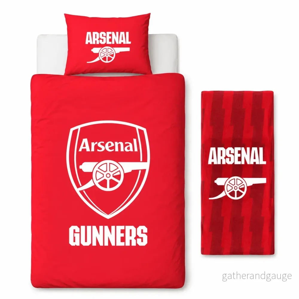 Arsenal Bäddset & Handduk Arsenal Bäddset & Handduk