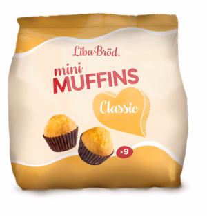 Liba Bröd Mini Muffins Classic 128g Liba Bröd Mini Muffins Classic 128g