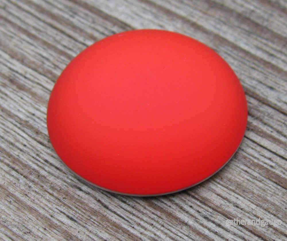 Luna Cabochon – Cherry 18 mm, 1 styck Luna Cabochon – Cherry 18 mm, 1 styck