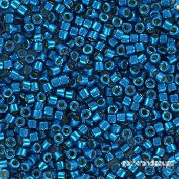 Miyuki Delica – Duracoat Galvanized Dark Capri Blue 11/0, 5 gram