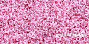 TOHO Demi Round – Inside Color Crystal Baby Pink-Lined 11/0, 5gram TOHO Demi Round – Inside Color Crystal Baby Pink-Lined 11/0, 5gram