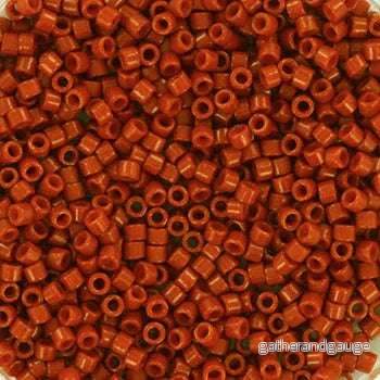 Miyuki Delica - Duracoat Opaque Dyed Ginger Rust 11/0, 5 gram