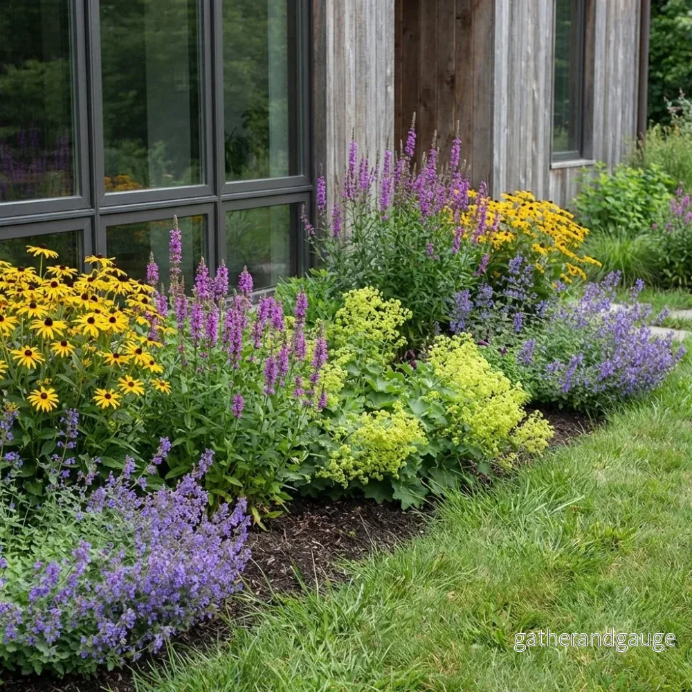 Pack Massif Soleil & Mi-Ombre Jaune & Violet – 30 plantes Pack Massif Soleil & Mi-Ombre Jaune & Violet – 30 plantes
