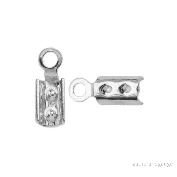 Fäste 925 Silver – 2mm, 1par