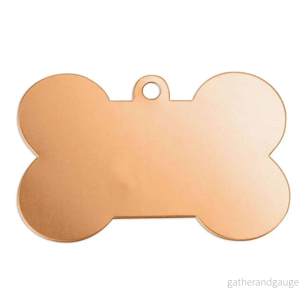 ImpressArt – Hundben Stansningsämnen, 1 5/8″ – Premium Koppar, 18g 2 st ImpressArt – Hundben Stansningsämnen, 1 5/8″ – Premium Koppar, 18g 2 st