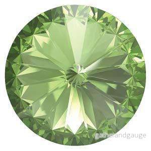 Preciosa Rivoli Maxima – Peridot 12mm, 1 styck Preciosa Rivoli Maxima – Peridot 12mm, 1 styck