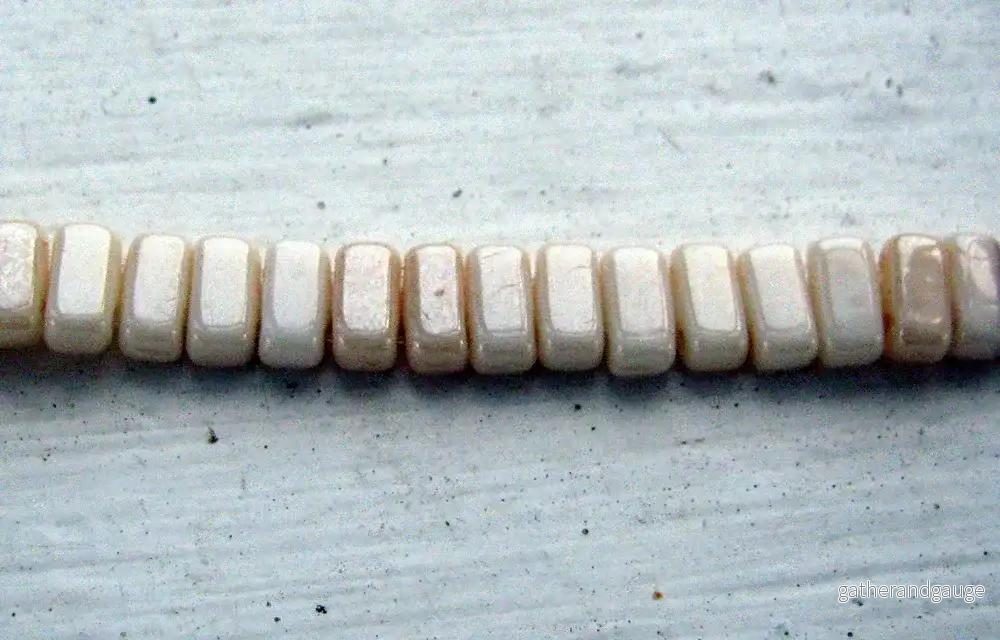 CzechMates Bricks – Opaque Luster Champagne, 50-pack CzechMates Bricks – Opaque Luster Champagne, 50-pack