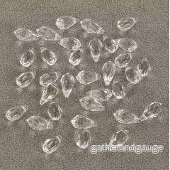 Preciosa Drop Pendant - Crystal 5,5x11mm, 1 styck