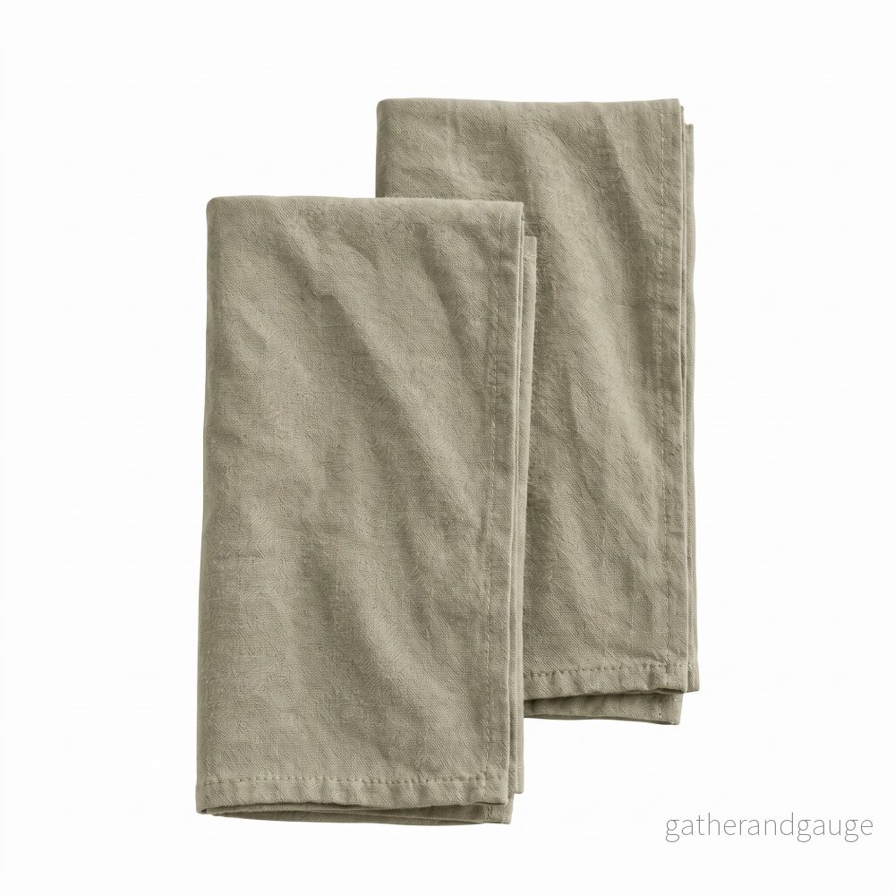 Tygservetter 2-Pack – Salviagrön Tygservetter 2-Pack – Salviagrön