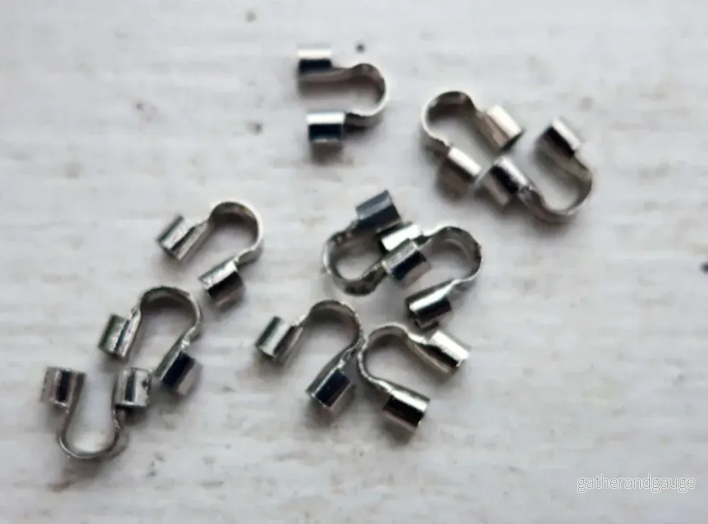 Wireguard - Antiksilverfärgad 1,5mm 20-pack