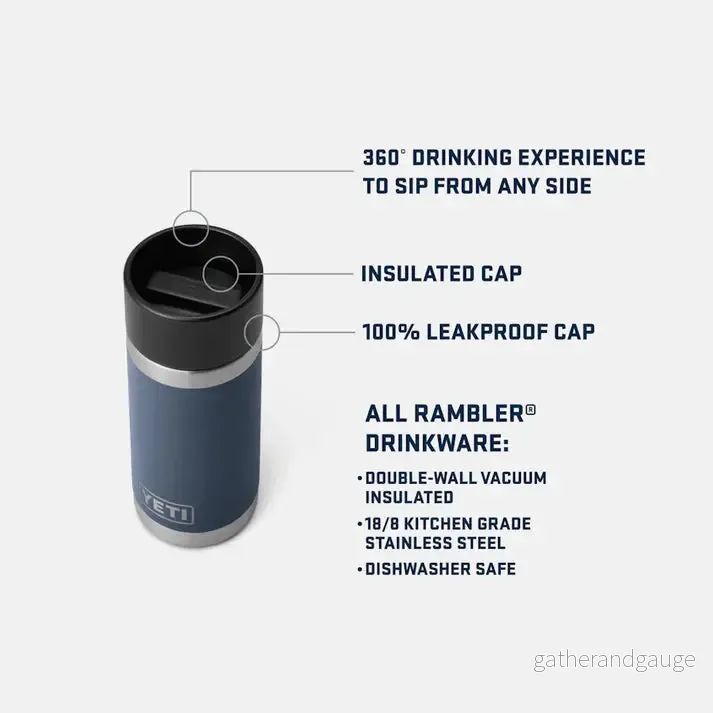 Rambler Bottle 350ml - Navy - Bild 2