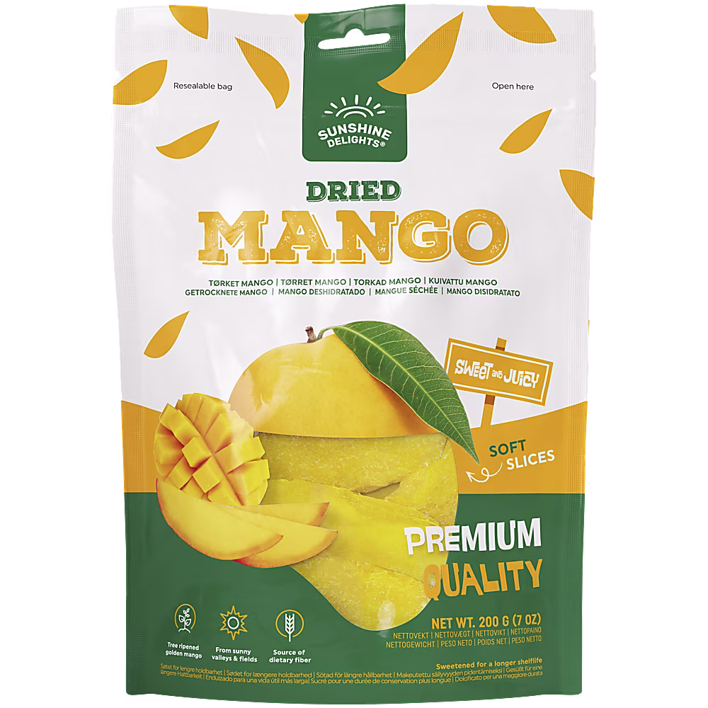 Sunshine Delights Dried Mango 100 g Sunshine Delights Dried Mango 100 g