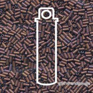 Miyuki Bugle Beads - Metallic Copper 3 mm, 19,5 gram