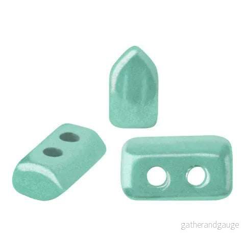 Piros® Par Puca® - Opaque Green Turquoise Luster, 10 gram