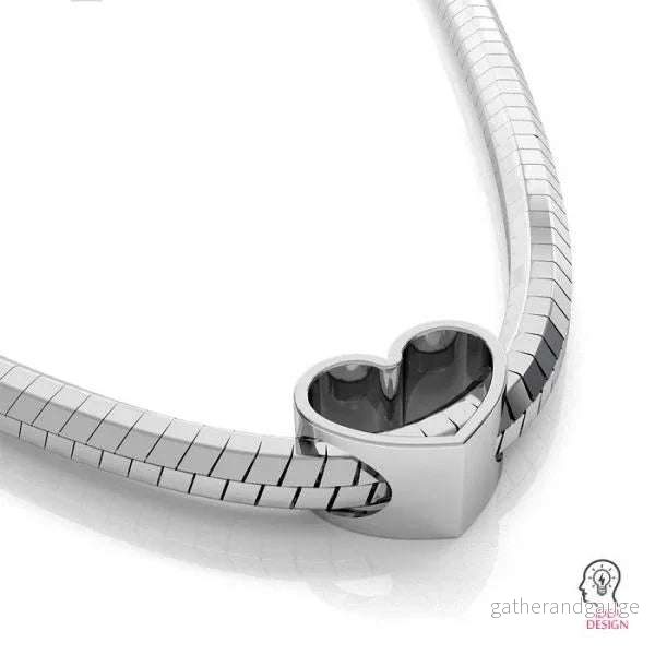 Mellandel 925 Silver 18K Rose Gold - Hjärta 11mm 1 styck - Bild 2