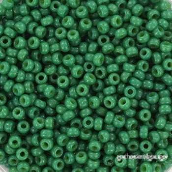 Miyuki Seed Beads - Duracoat Opaque Spruce 11/0, 10 gram