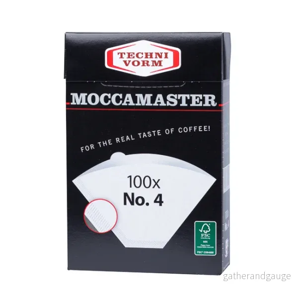 Moccamaster Pappersfilter No.4 – 100 st Moccamaster Pappersfilter No.4 – 100 st