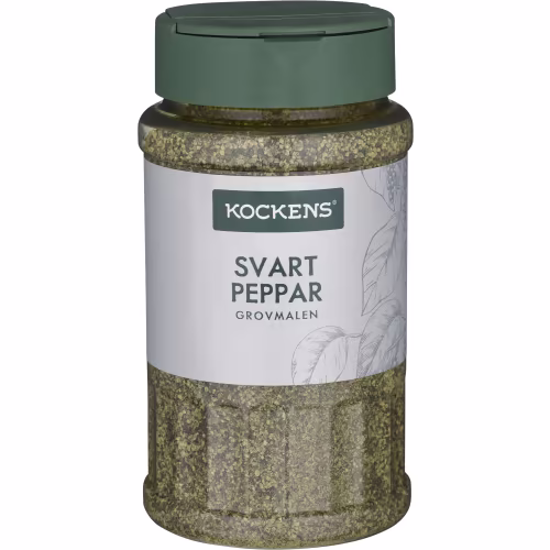 Kockens Svartpeppar Grovmalen Burk 255g Kockens Svartpeppar Grovmalen Burk 255g