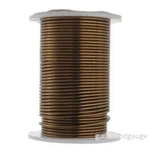 Wire Elements 16 Ga - Antik Bronsfärgad, Non tarnish, 1 rulle
