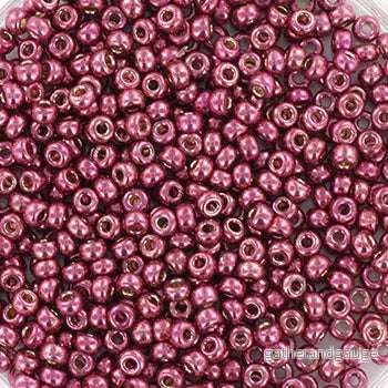 Miyuki Seed Beads - Duracoat Galvanized Magenta 11/0, 10 gram