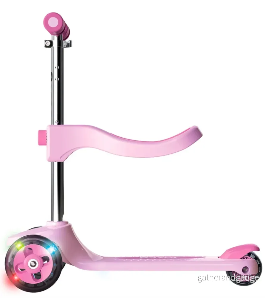 Razor Rollie 2-i-1 Sparkcykel – Rosa - Bild 3