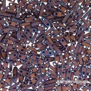 Miyuki Quarter Tila - Matte Metallic Copper Iris 5x1,2mm 5gram