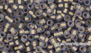 Matubo Seed bead 8/0 - Matte Tanzanite Bronze Ice lined 5 gram