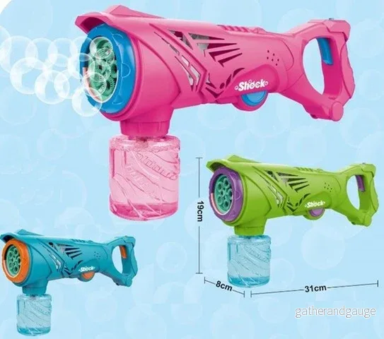 Såpbubbelpistol – Bubble Blaster – 3 färger