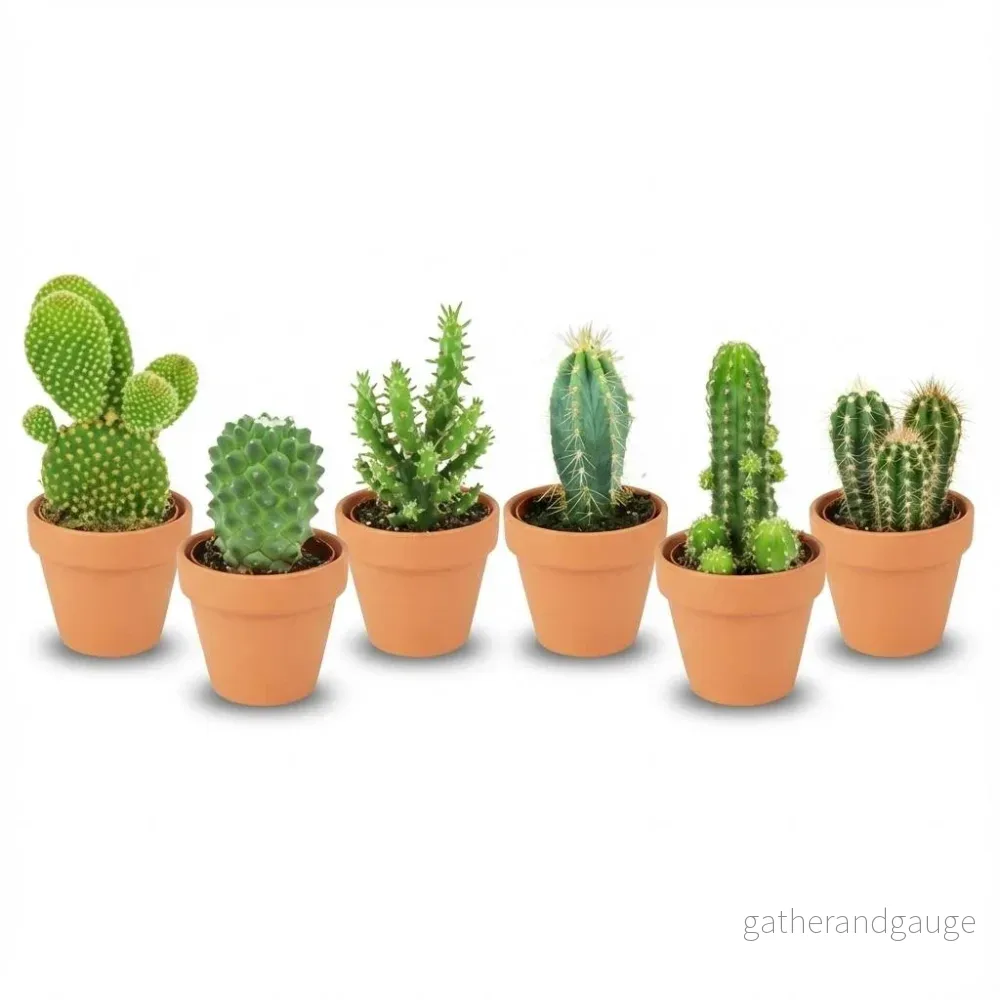 Mix mini Kaktus - Terrakottakruka ingår - Bild 2