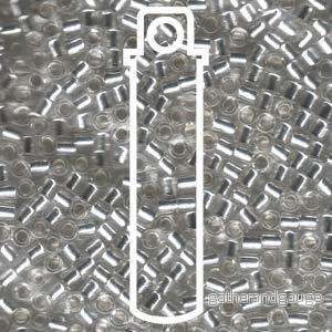 Miyuki Delica - Silver Lined Crystal 8/0, 6,8 gram