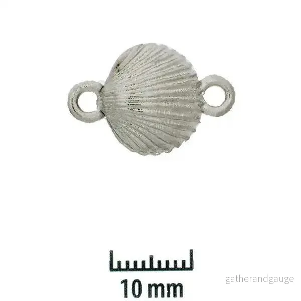 Claspgarten magnetlås – Snäcka 13mm,silverfärgad, 1 styck Claspgarten magnetlås – Snäcka 13mm,silverfärgad, 1 styck
