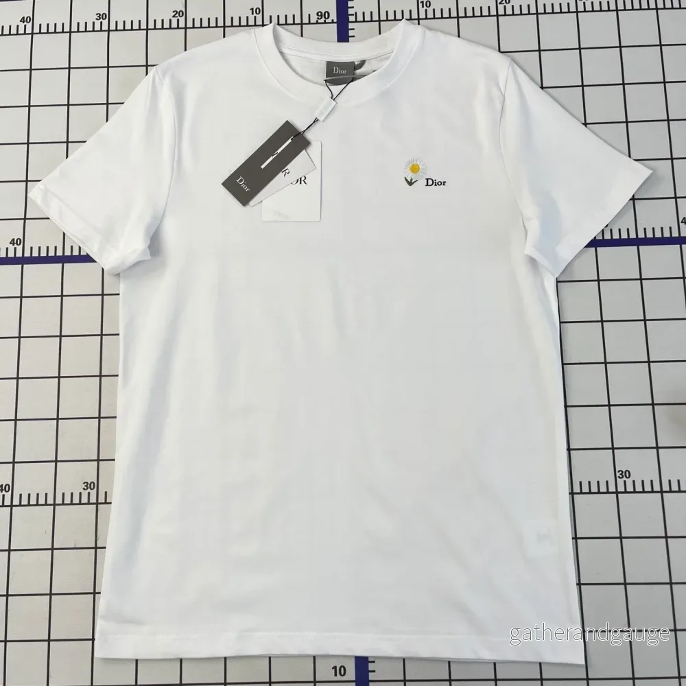 Dior daisy T-shirt vit Dior daisy T-shirt vit