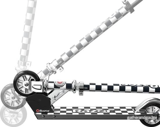 Razor Sparkcykel Special Edition Cheked Out - Bild 3