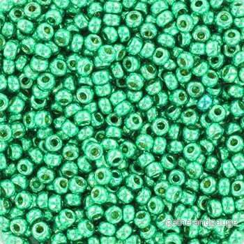 Miyuki Seed Beads – Duracoat Galvanized Aqua Green 11/0, 10 gram