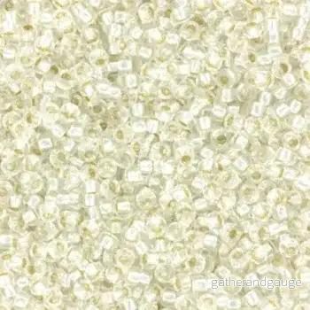 Miyuki Seed Beads - Silverlined Crystal 15/0, 10 Gram